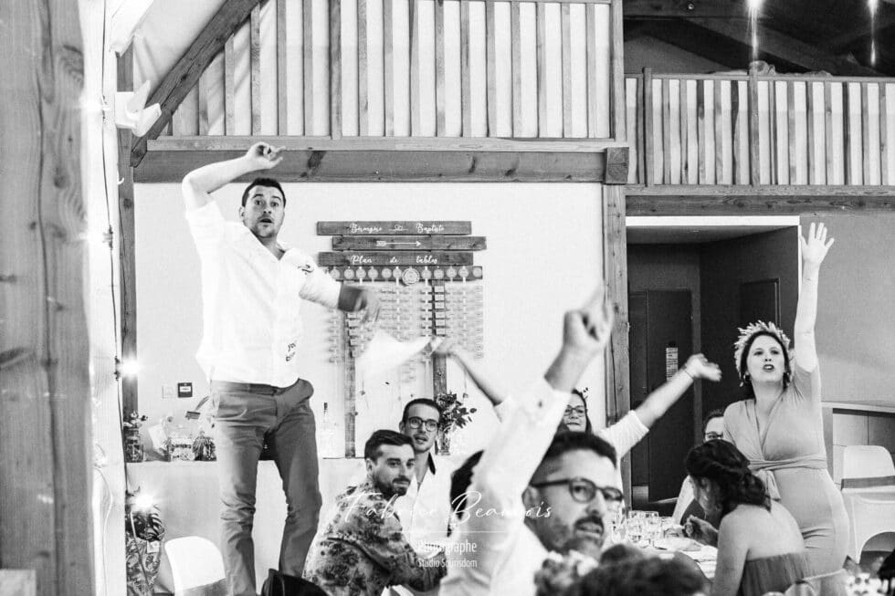 Les esprits s'envolent lors du déroulement des jeux de la soirée